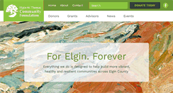 Desktop Screenshot of escf.ca